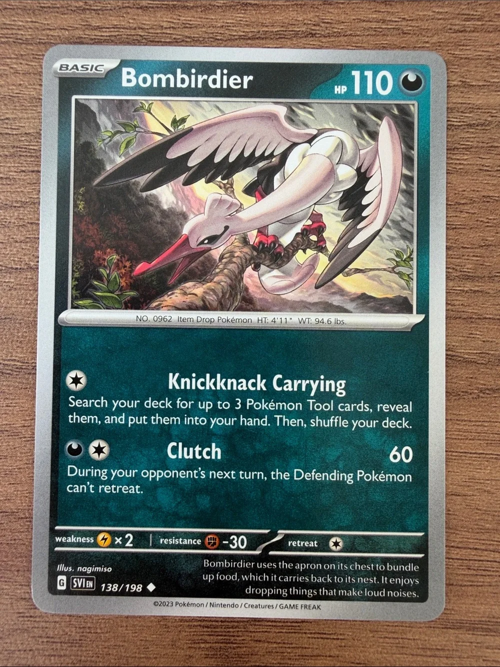 🕊️ Flying Pokémon Card Lot | Honchkrow Sirfetch'd Bombirdier Hawlucha ✨5/$25✨